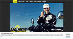 Desktop Screenshot of go2rent.fr